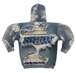 Denim Mimicry Game Hoodie